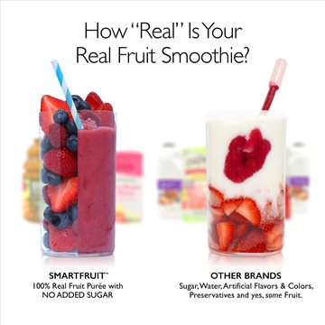 How andquotRealandquot Is Your Real Fruit Smoothie