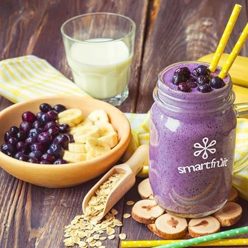 Black Cherry andamp Oats Smoothie